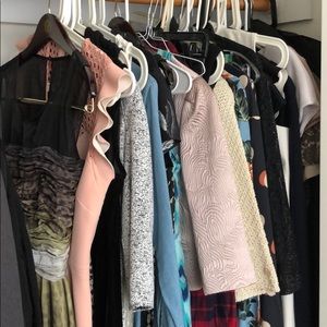 FULL CLOSET ON SALE! Come visit my closet